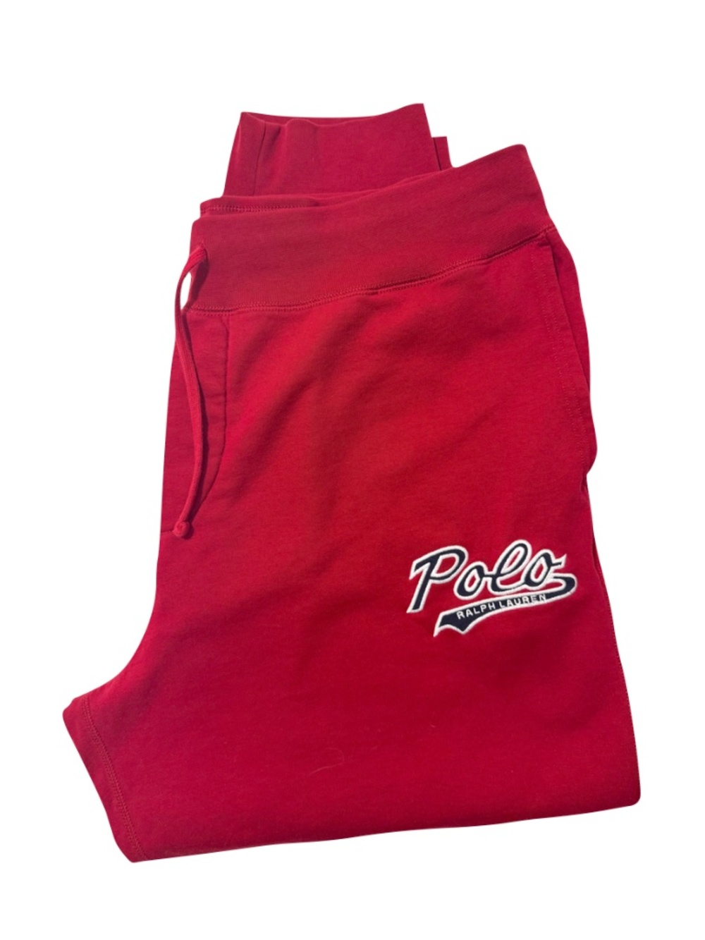 Polo Ralph Lauren Red Sweatpants with Logo Size XXL